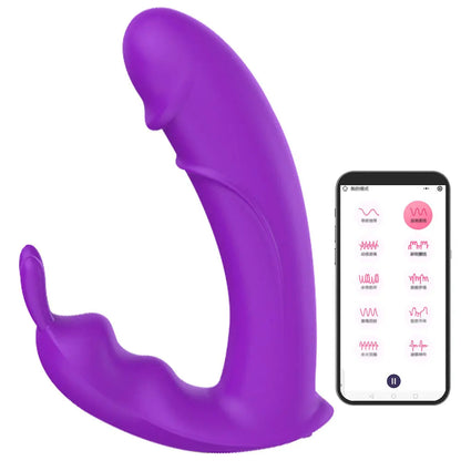 Rabbit Clit Vibrator - APP Controlled G Spot Vibrator Clit Stimulator Female Sex Toy