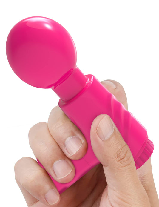 Massagepistole Magic Wand Vibrator – Leistungsstarker Nippel-Klit-Stimulator im Taschenformat, Sexspielzeug für Frauen