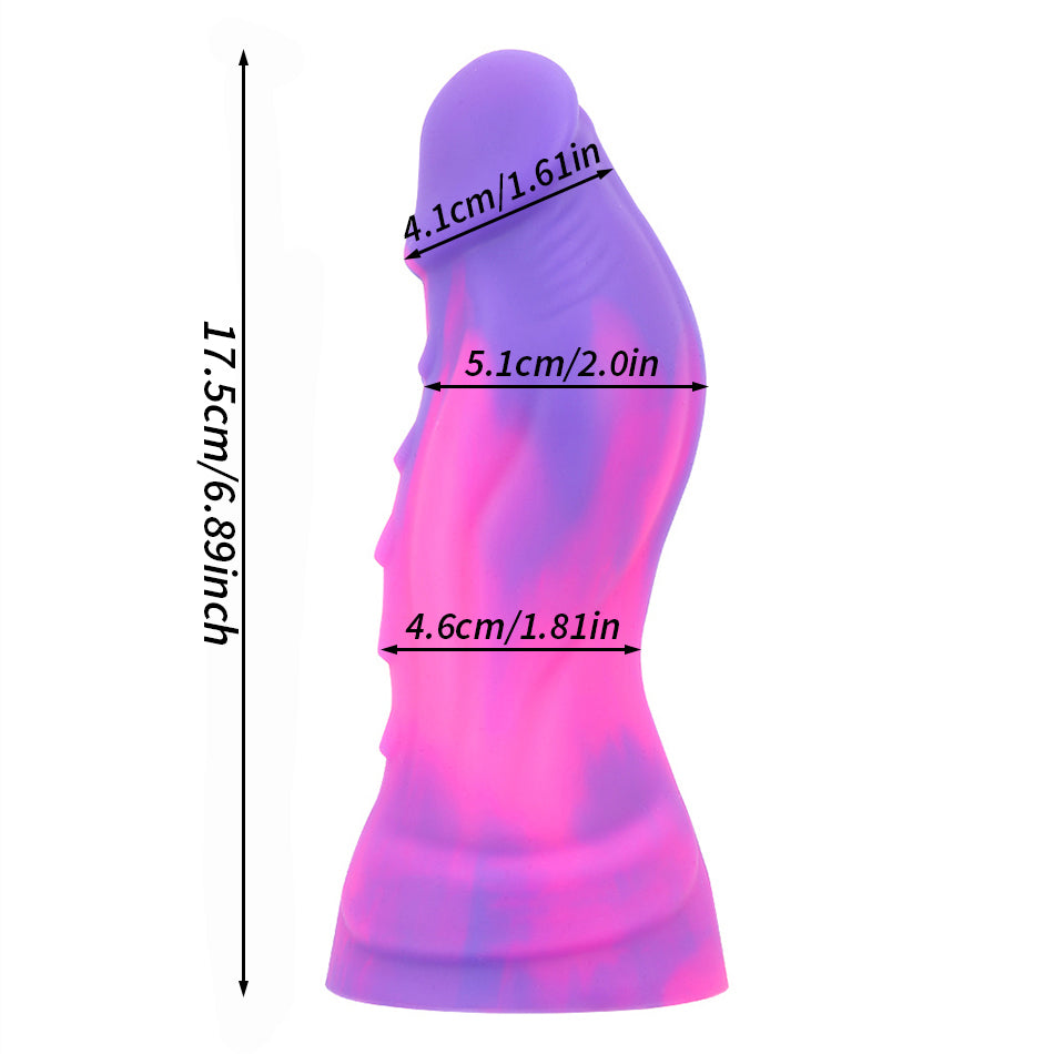 Exotischer Silikon-Dildo-Buttplug – Monster-Analdildo, Vagina-Prostata-Sexspielzeug