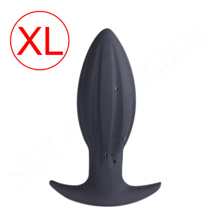 Big Threads Butt Plug – Analdildo aus Silikon, Sexspielzeug für Frauen und Männer