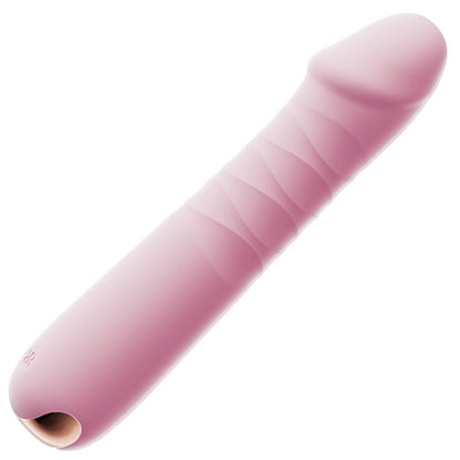 Teleskopischer weiblicher Schubvibrator – G-Punkt-Vibrationsdildo, Sexspielzeug für Frauen