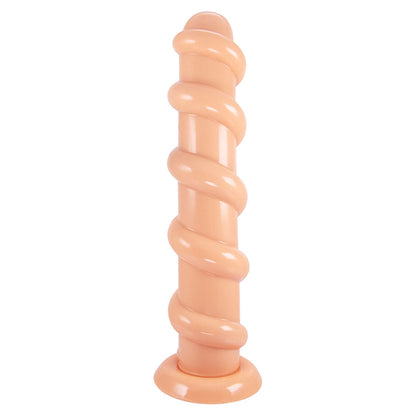 13 Zoll langer geknoteter Dildo - Riesiger Analdildo für weibliches Sexspielzeug mit Saugnapf, freihändiges Spielen