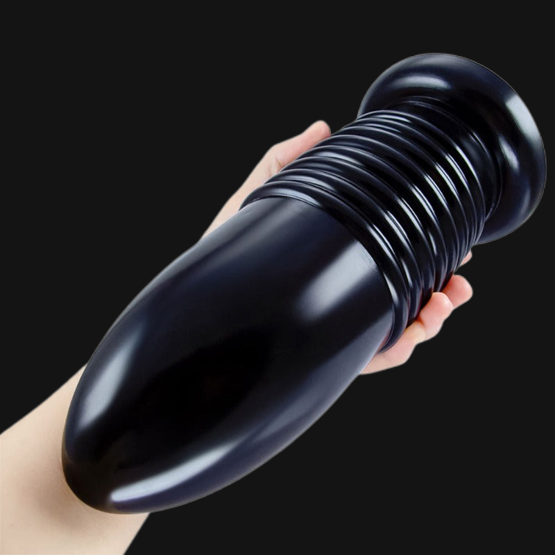 Big Bullet Analdildo Butt Plug – weicher Saugnapf, freihändiges Sexspielzeug für Frauen und Männer