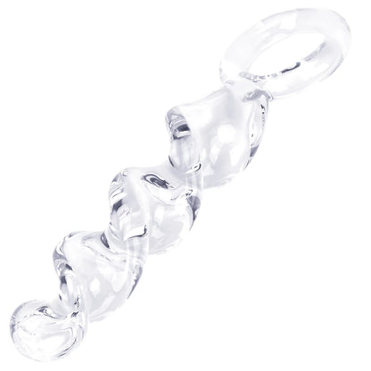 Glasdildo-Buttplug – Pyrex-Kristall-G-Punkt-Analsexspielzeug für Frauen und Männer