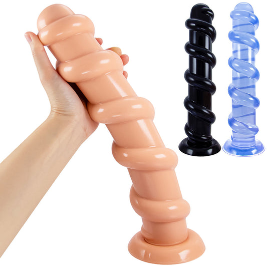 Gode ​​noué de 13 pouces de Long-énorme gode Anal jouets sexuels féminins ventouse jeu mains libres