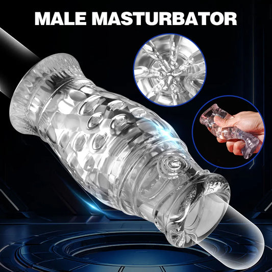 Masturbateur masculin jouets pour adultes-poche chatte branlette gland formation jouets sexuels masculins