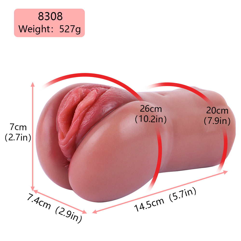 Fantasie-Masturbationstasse mit realistischer Taschenmuschi – Vaginale Sexpuppe für Frauen in Lebensgröße, männliches Sexspielzeug