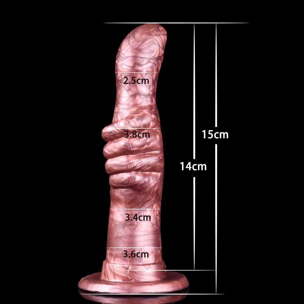 Thumb Fantasy Anal Dildo Butt Plug - Big Awesome Silicone Vaginal Sex Toy for Women