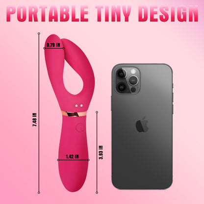 Wishbone Rabbit G-Punkt-Vibrator – Sexspielzeug mit Klitorisklemmung für Frauen – Domlust